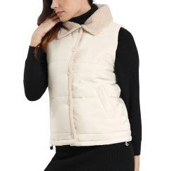 Women Casual Vest Jacket 2PCS