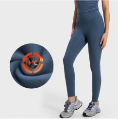 T Line Keep Warm Thick Fleece Gym Leggings 3PCS