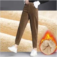 Ladies Warm Loose Casual Pants 6PCS