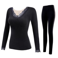 5 Set V Neck Cationic Cold Resistant Thermal 