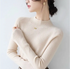 Half Turtleneck Knitwear 4PCS